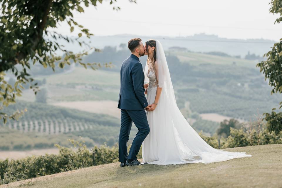 Le nozze di Giorgia e Lorenzo