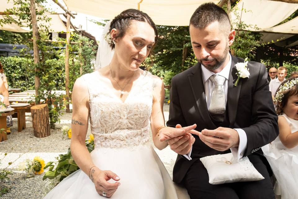 Le nozze di Stefania e Alex