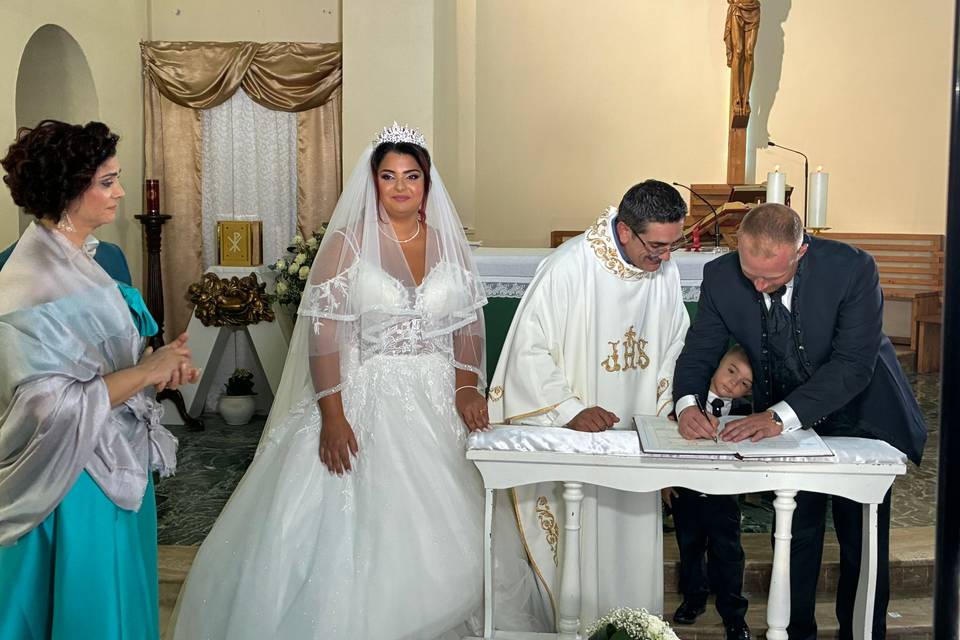 Le nozze di Sara Costa e Rocco Lullo
