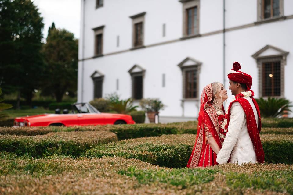 Le nozze di Nikesh e Kirsty