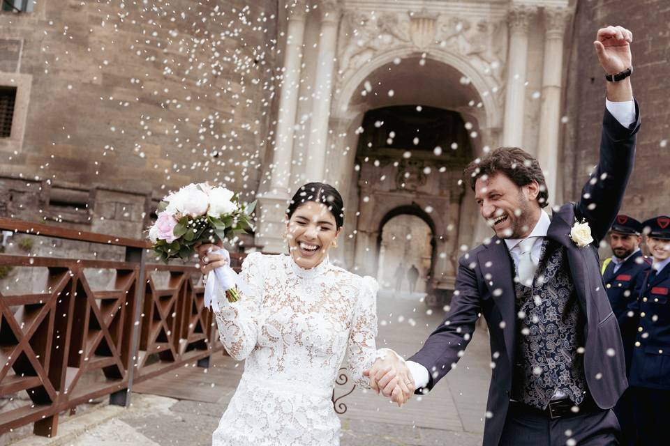 Le nozze di Chiara e Stefano