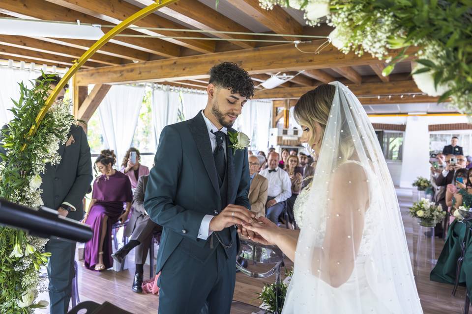 Le nozze di Eveline e Gabriele
