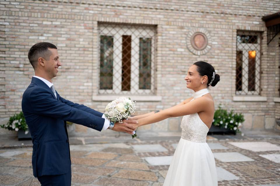 Le nozze di Melinda e Andrea