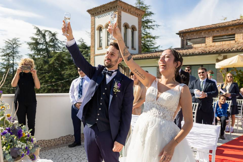 Le nozze di Alessandra e Matteo