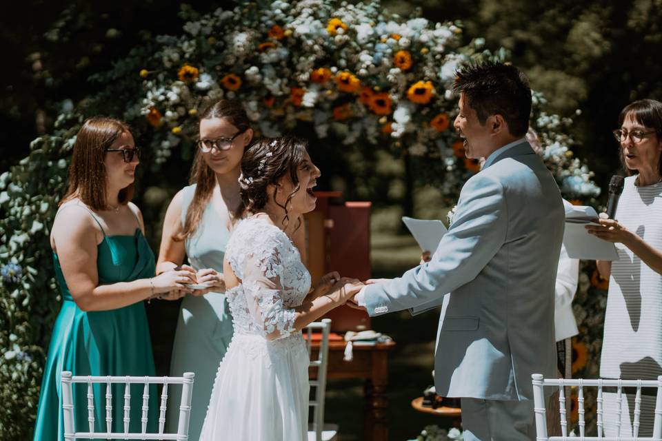 Le nozze di Elisa e Chris