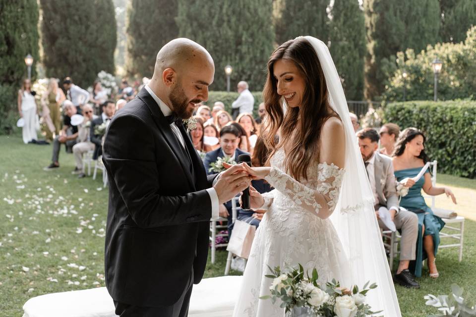 Le nozze di Perla e Federico