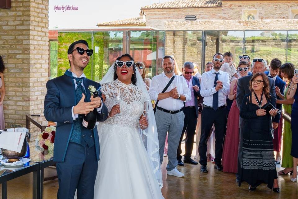 Le nozze di Pamela e Giovanni