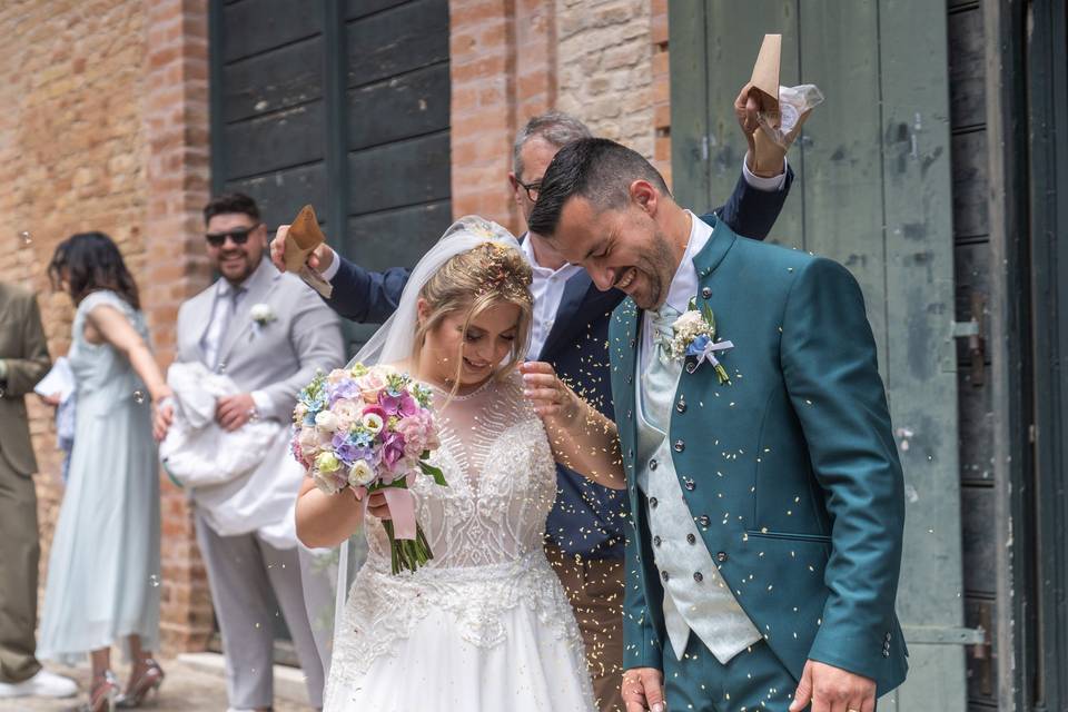 Le nozze di Erica e Andrea