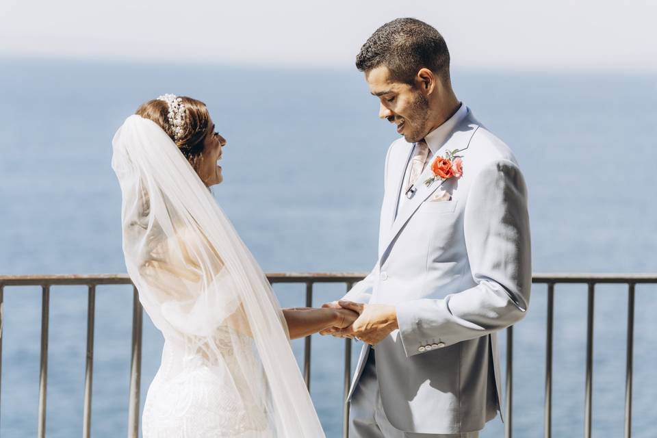 Le nozze di Christian e Fezi