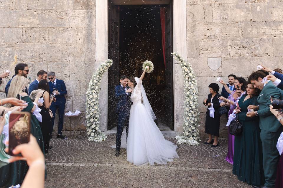 Le nozze di Pierfrancesco e Valentina
