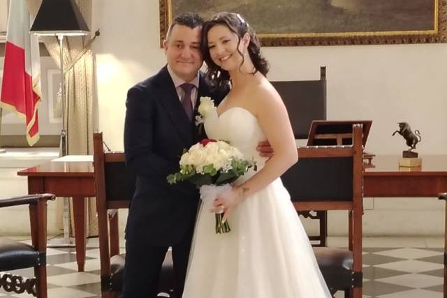 Le nozze di Serena  e Gianluca  1