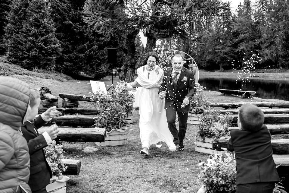 Le nozze di Elisabetta e Christian