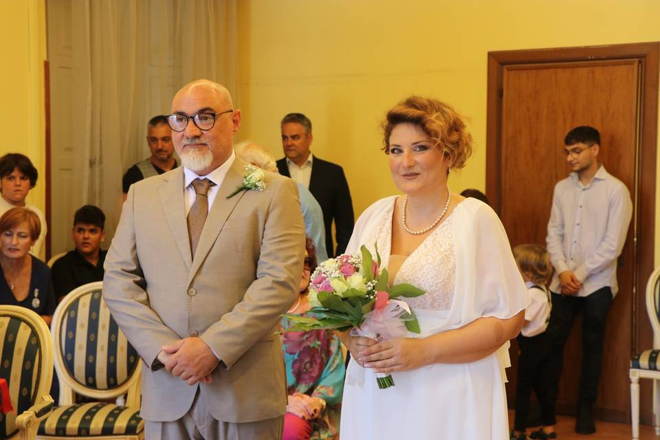 Le nozze di Noemi e Alessandro