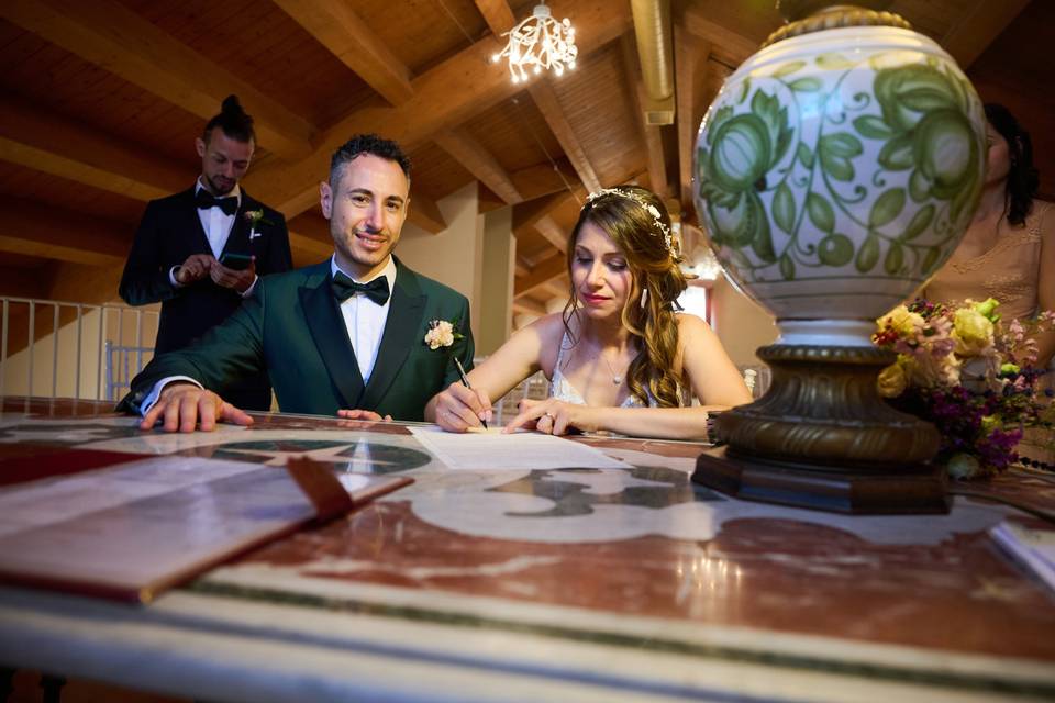 Le nozze di Francesco e Marika