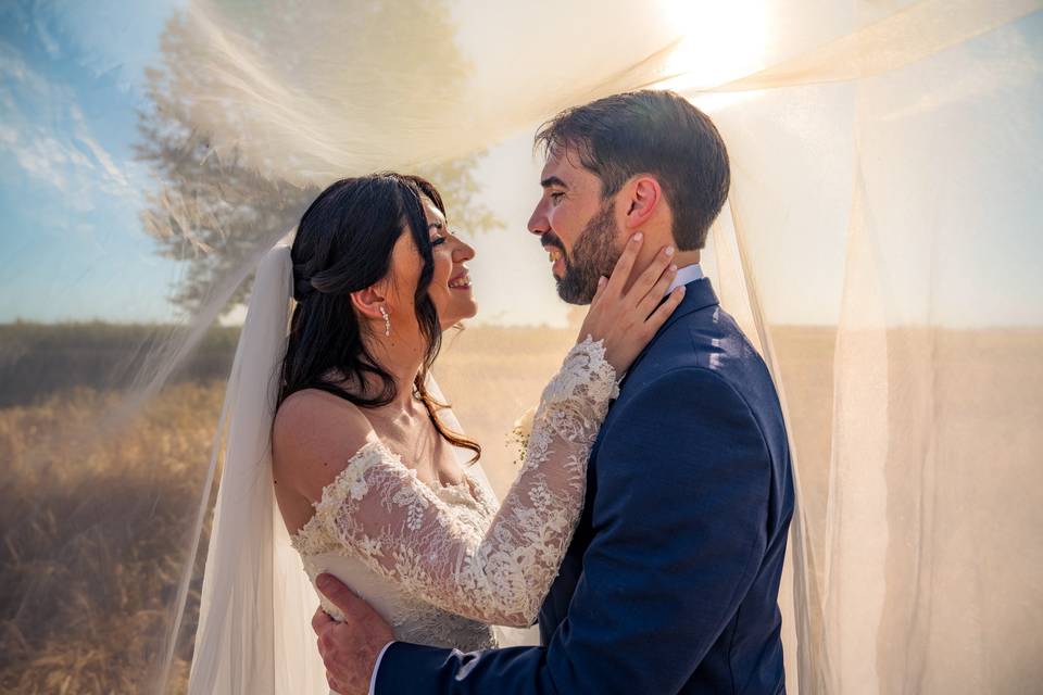 Le nozze di Massimiliano e Chiara Restieri