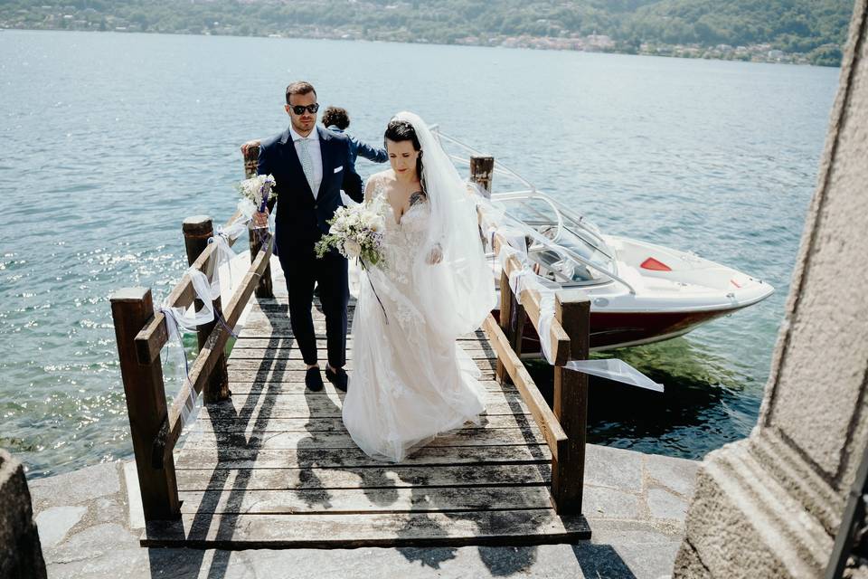 Le nozze di Luana e Ettore