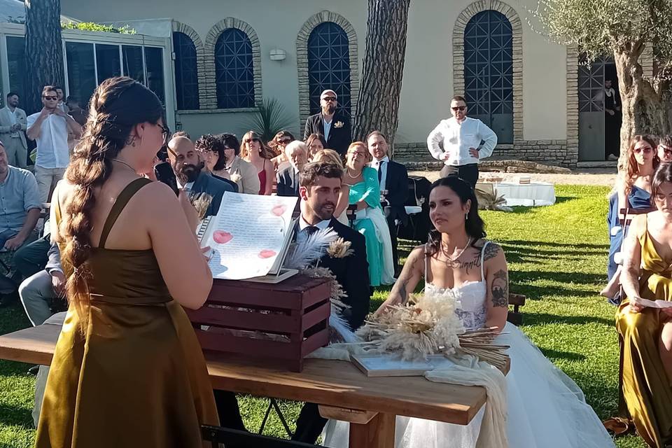 Le nozze di Gemma e Mattia