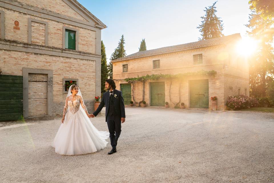 Le nozze di Anthony e Gloria