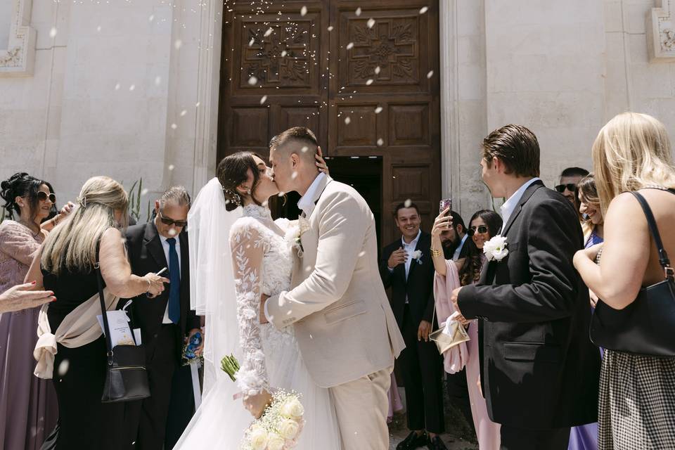 Le nozze di Mary e Ronnie