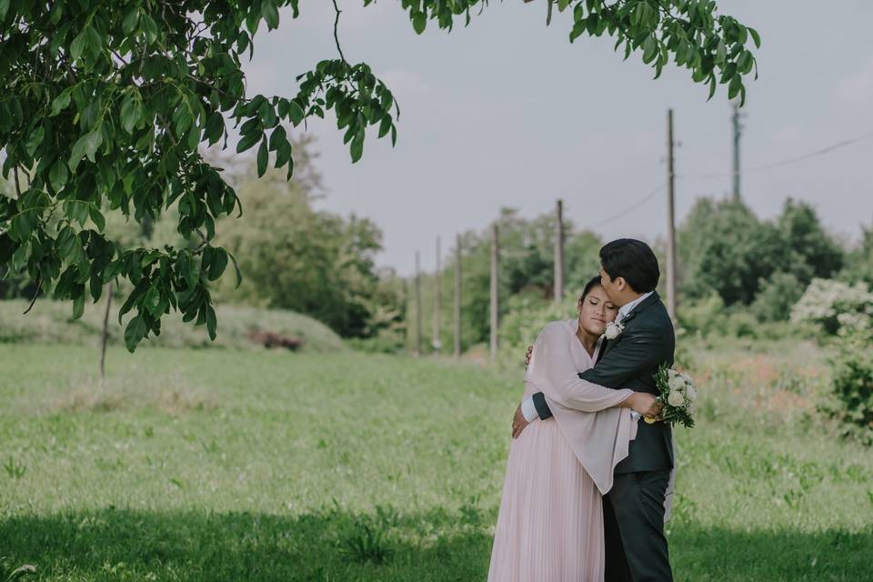 Le nozze di Evelyn e Moises