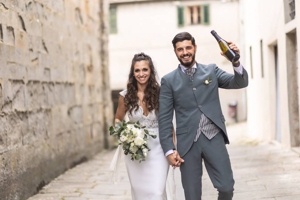 Le nozze di Chiara e Stefano