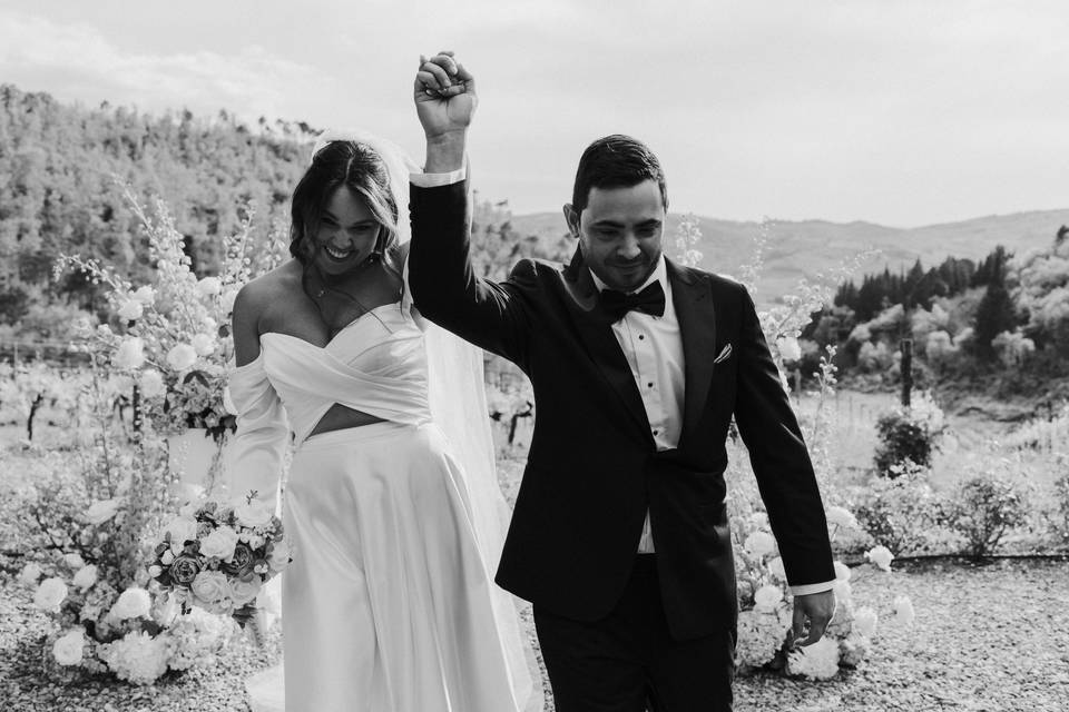 Le nozze di Nicole e Tony
