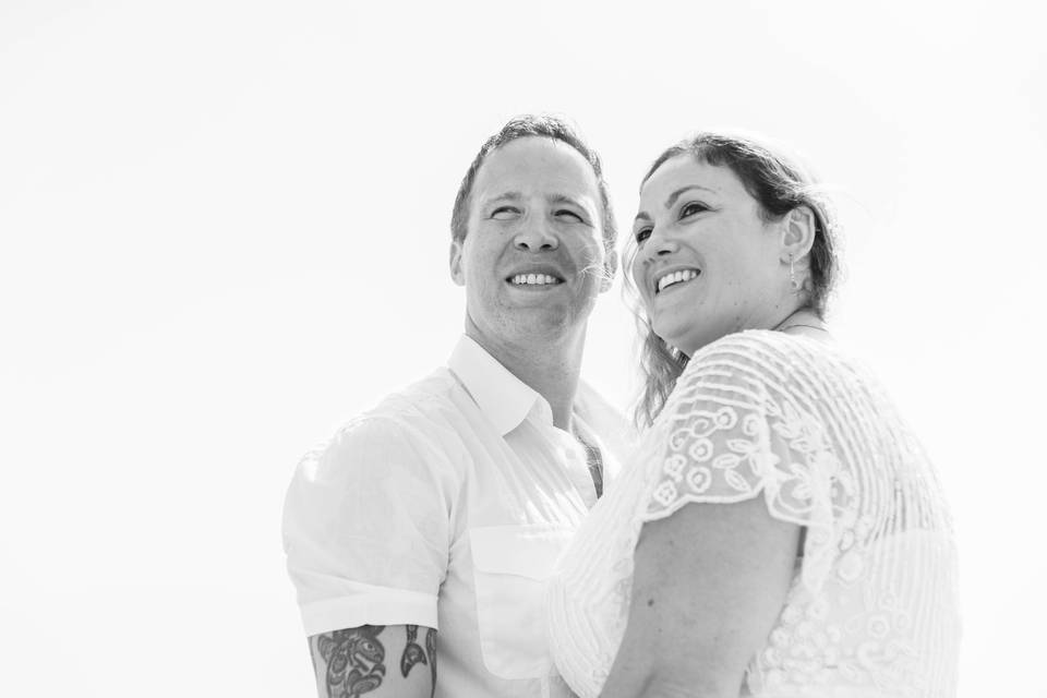 Le nozze di Stephanie e Tom