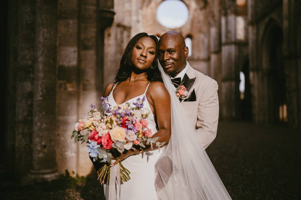 Le nozze di Kiana e Mitchell
