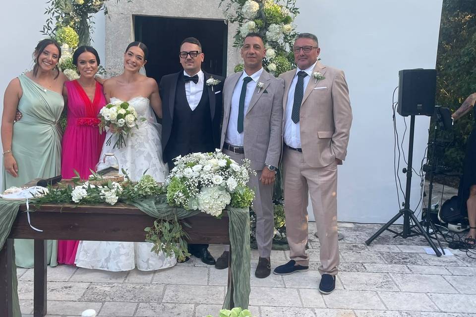 Le nozze di Federica  e Toni