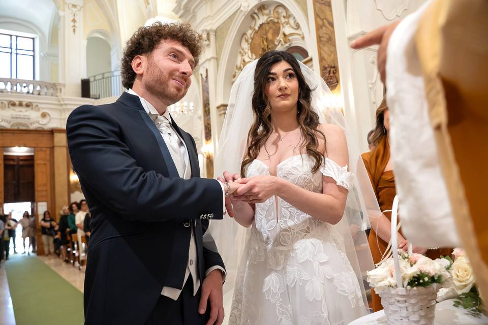 Le nozze di Giuseppe e Mina