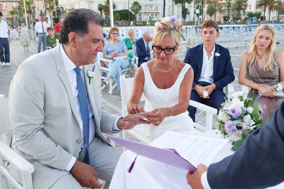 Le nozze di Oscar e Elena