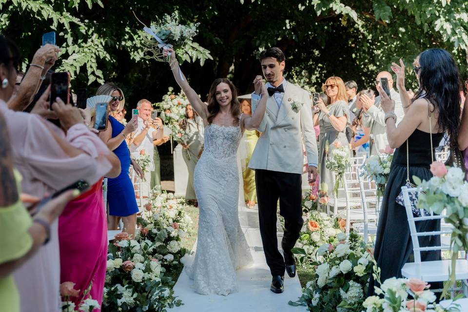 Le nozze di Caitlin e Marco