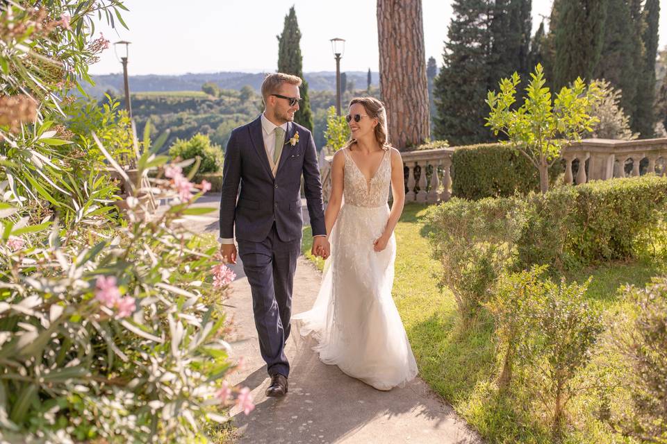 Le nozze di Hannah e Tom