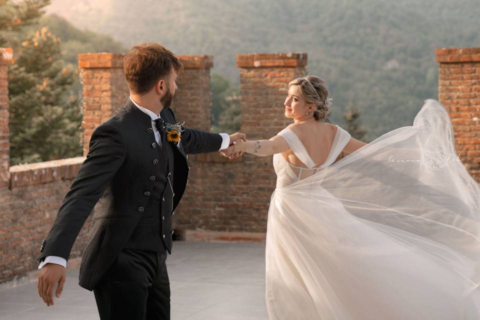 Le nozze di Giulia e Michael