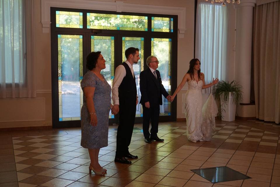 Le nozze di Silvia Moccia e Thomas Mantovani