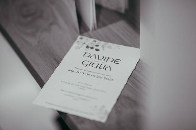 Le nozze di Giulia e Davide 1