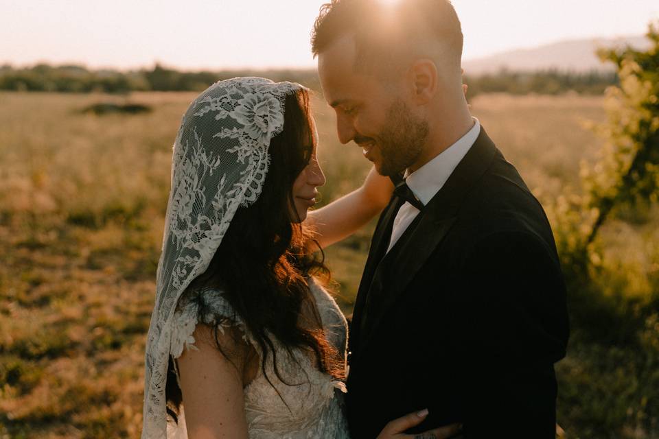 Le nozze di Serena e Tiziano