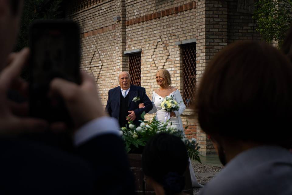 Le nozze di Agostina Lama e Giuseppe Pilotti