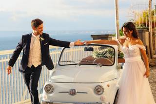 Wedding in Fiat 500 Spiaggina - 5