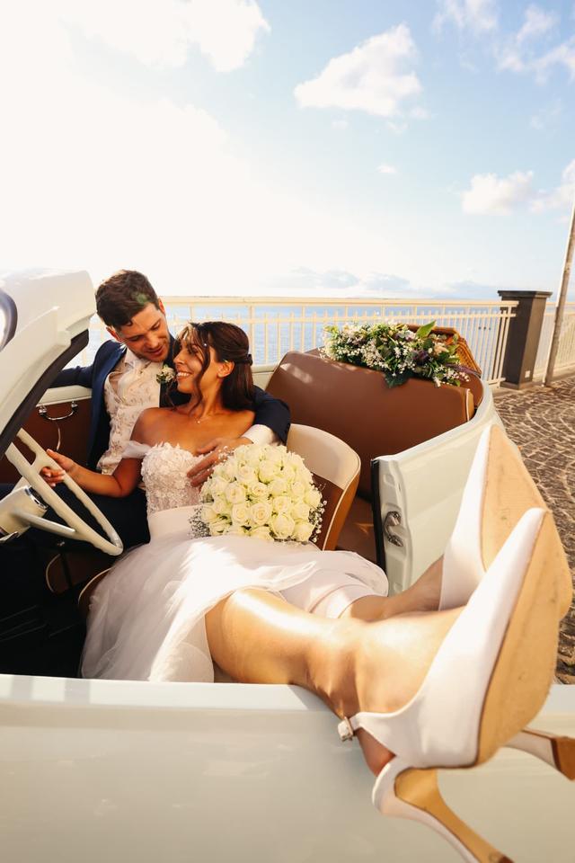 Wedding in Fiat 500 Spiaggina - 2