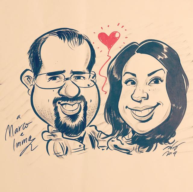 Caricaturista per eventi - Sbrò - 4