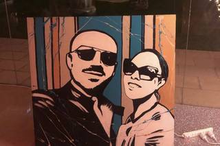 Laura Calafiore - Wedding Speed Painting & Show Live - 26