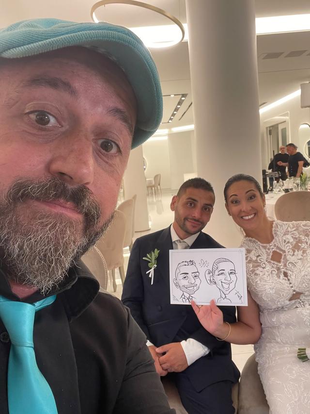 Michelangelo Manente Caricature - 2