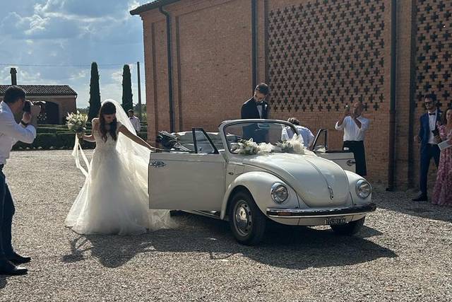 Maggiolone Cabrio Per Matrimoni 3