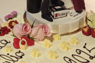 Topper di matrimonio di Caramel's Cake - 6