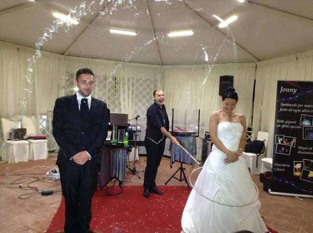 Jonny Mago, Bubble man e Sputafuoco - 1