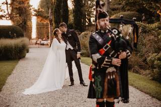 Scottish piper in Italy - 5