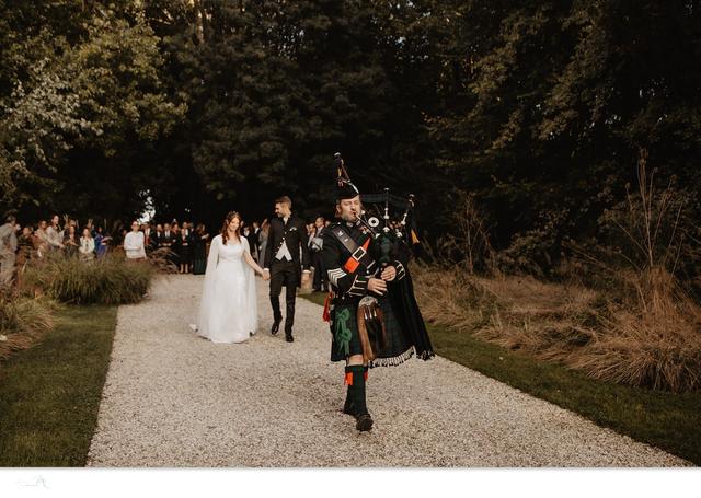 Scottish piper in Italy - 3