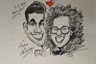 Caricaturista per eventi - Sbrò - 11