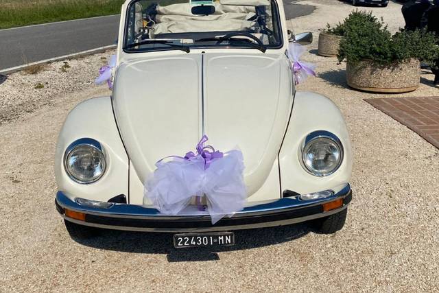Maggiolone Cabrio Per Matrimoni 5